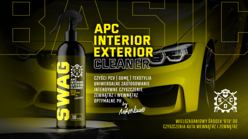 Swag INTERIOR CLEANER - Nettoyant Plastiques & Vinyles 500ml